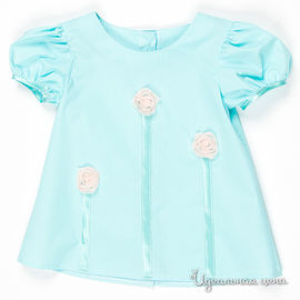 Блузка GT Basic "ЛАЗУРЬ" для девочки, цвет светло-бирюзовый