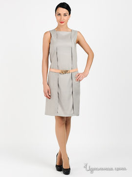 Платье Quattro женское, цвет светло-серый