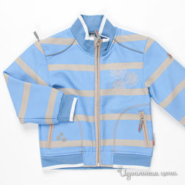Куртка Huppa для девочки, цвет светло-синий / серый