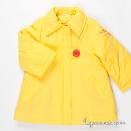 Пальто Nels для девочки, цвет желтый