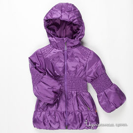 Пальто Nels для девочки, цвет фиолетовый