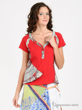 Блуза Fille des Sables женская, цвет красный