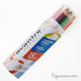 Набор трехгранных  цветных карандашей «Creative», 18 цветов