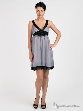 Платье Lily&Vera Mont женское, цвет серый / черный