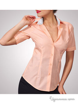 Рубашка Alonzo Corrado женская, цвет оранжевый
