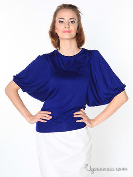 Блуза Pompa женская, цвет темно-синий