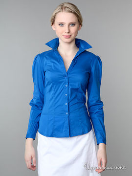 Блуза Pompa женская, цвет голубой