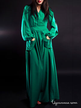 Платье FEDEL женское, цвет зеленый