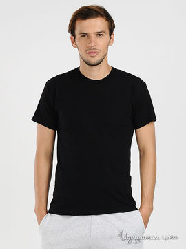 Набор футболок Fruit of the Loom мужской, цвет черный, 5 шт.