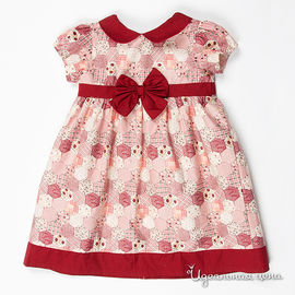 Платье Best for kids для девочки, цвет бордовый / бежевый