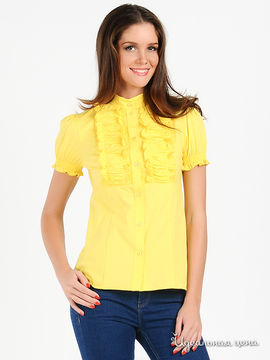 Сорочка Mirella sole женская, цвет желтый