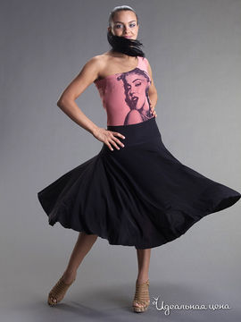 Платье Kseniya Knyazeva женское, цвет розовый / черный