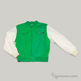 Куртка Sam13 для мальчика, цвет зеленый / белый