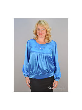 Блуза Forus женская, цвет голубой
