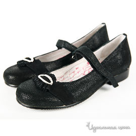 Туфли Tempo kids для девочки, цвет черный