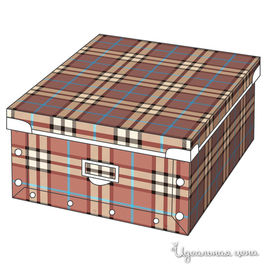Коробка-органайзер Техоснастка, цвет коричневый