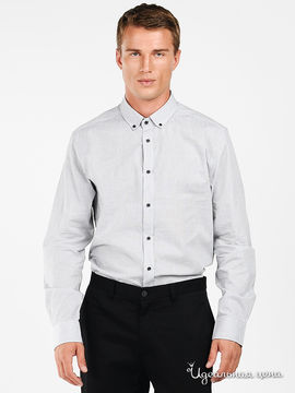 Рубашка Gregori мужская, цвет белый / черный