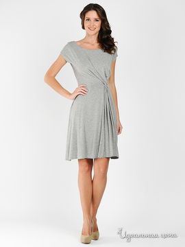 Платье Gregori женское, цвет серый меланж