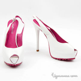 Туфли ANTIGLAMOUR женские, цвет белый / розовый