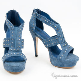 Туфли BELUCCI женские, цвет синий