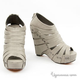 Туфли BELUCCI женские, цвет светло-серый