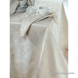 Скатерть для кухни Issimo, цвет кремовый, 160х160 см