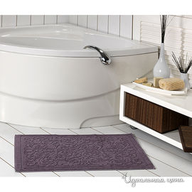 Полотенце-коврик для ванной Issimo, цвет пурпурный, 50х80 см