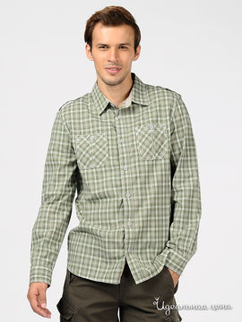 Рубашка Convers мужская, цвет зеленый