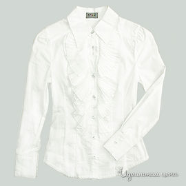 Блуза Deline для девочки, цвет белый