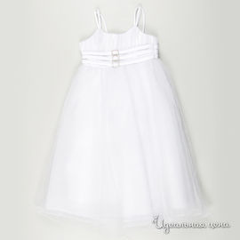 Платье Mamadeo для девочки, цвет белый