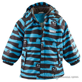 Куртка Reima для мальчика, цвет черно-голубой