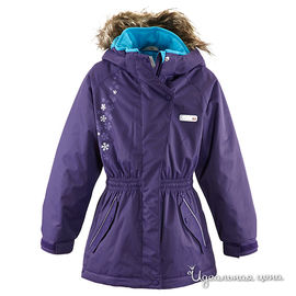 Куртка Reima для девочки, цвет темно-лиловый