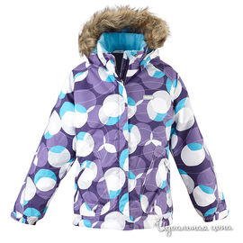Куртка Reima для девочки, цвет темно-лиловый