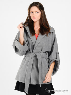 Пальто SS by SS женское, цвет серый