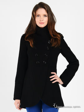 Пальто SS by SS женское, цвет черный