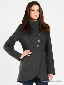 Пальто SS by SS женское, цвет серый