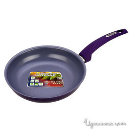 Сковорода Vitesse, цвет фиолетовый, 20 см