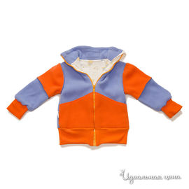 Куртка Микита для мальчика, цвет синий / оранжевый