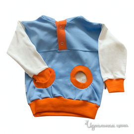 Куртка Микита для ребенка, цвет синий / оранжевый
