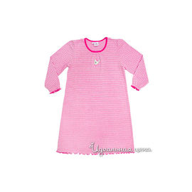 Сорочка Gemelli Giocoso для девочки, цвет розовый / принт полоска
