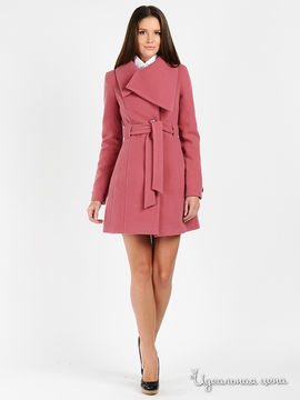 Пальто Quattro женское, цвет розовый