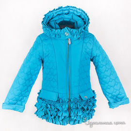 Куртка с сумкой ComusL для девочки, цвет голубой