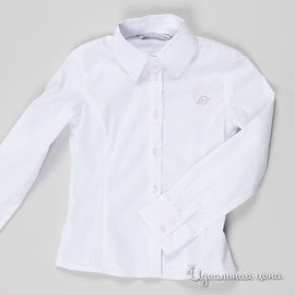 Рубашка Silvian Heach для девочки, цвет белый