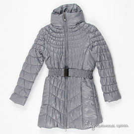 Пальто WPM для девочки, цвет серый