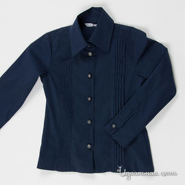 рубашка Silvian Heach для девочки, цвет темно-синий