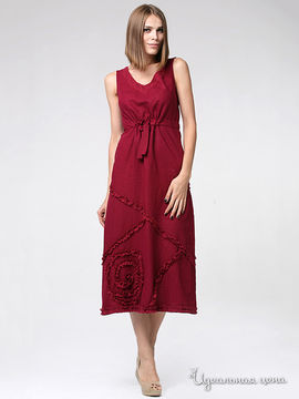 Платье Fleuretta женское, цвет вишневый