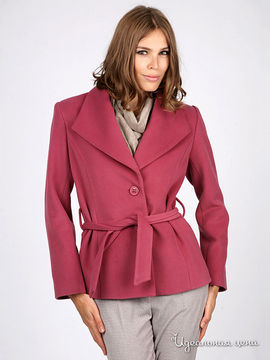 Пальто Fleuretta женское, цвет ягодный