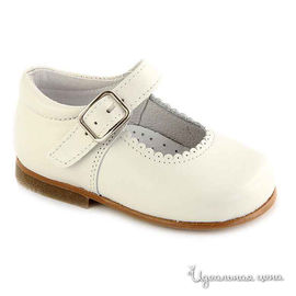 Туфли Petit shoes для девочки, цвет белый