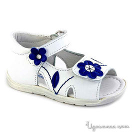Босоножки Petit shoes для девочки, цвет белый