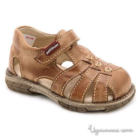 Сандалии Petit shoes для мальчика, цвет коричневый